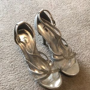 Sparkly dance shoes! Worn once!
